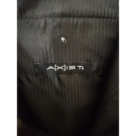 Axist Straight Leg Dress Pants Mens 33x30 Gray Patterned Performance Stretch NEW - Picture 8 of 10